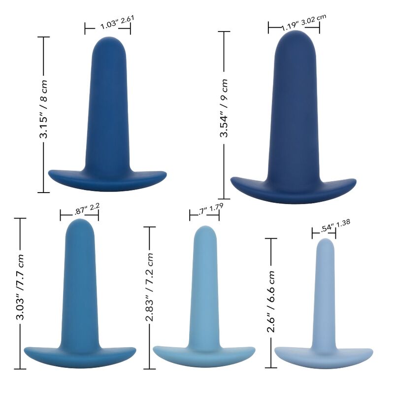 CALEXOTICS - WEARABLE ANAL TRAINING SET 5 UNIDADES