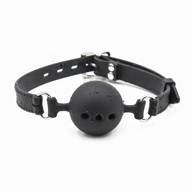 OHMAMA FETISH - MORDAÇA BOLA RESPIRÁVEL EM SILICONE TAMANHO L