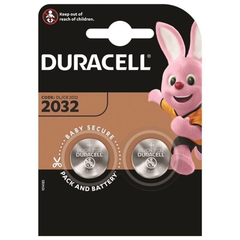 Duracell - Bateria Botão Lítio CR2032 3V 2 Unidades