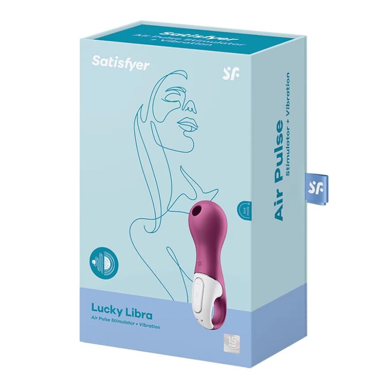 SATISFYER - LUCKY LIBRA SUCCIONADOR E VIBRADOR