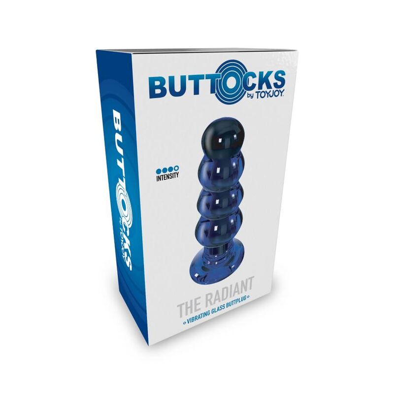 TOYJOY - BUTTOCKS THE RADIANT BUTTPLUG EM VIDRO