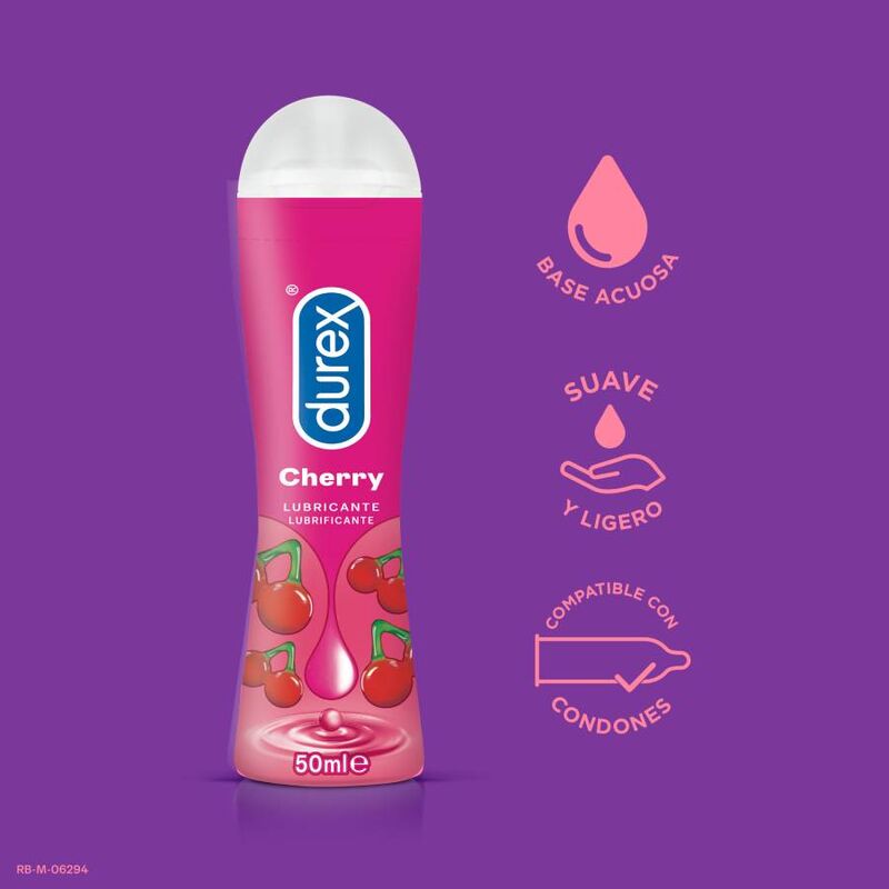 DUREX - LUBRIFICANTE PLAY CEREJA 50 ML