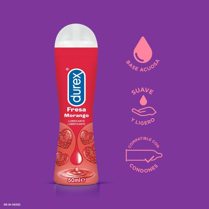DUREX - LUBRIFICANTE PLAY MORANGO 50 ML