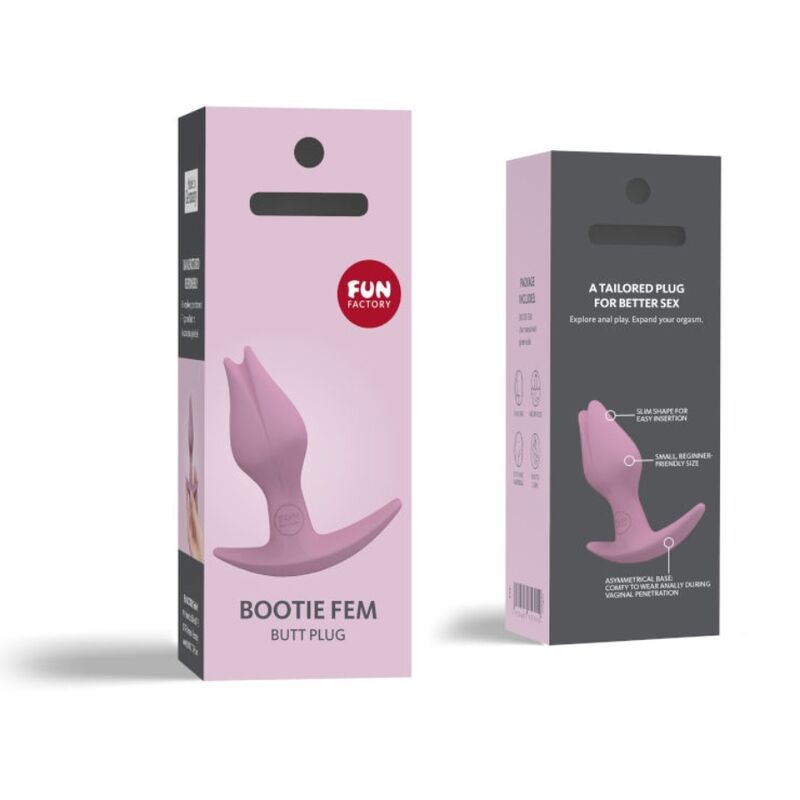 FUN FACTORY - BOTIN FEM ROSA