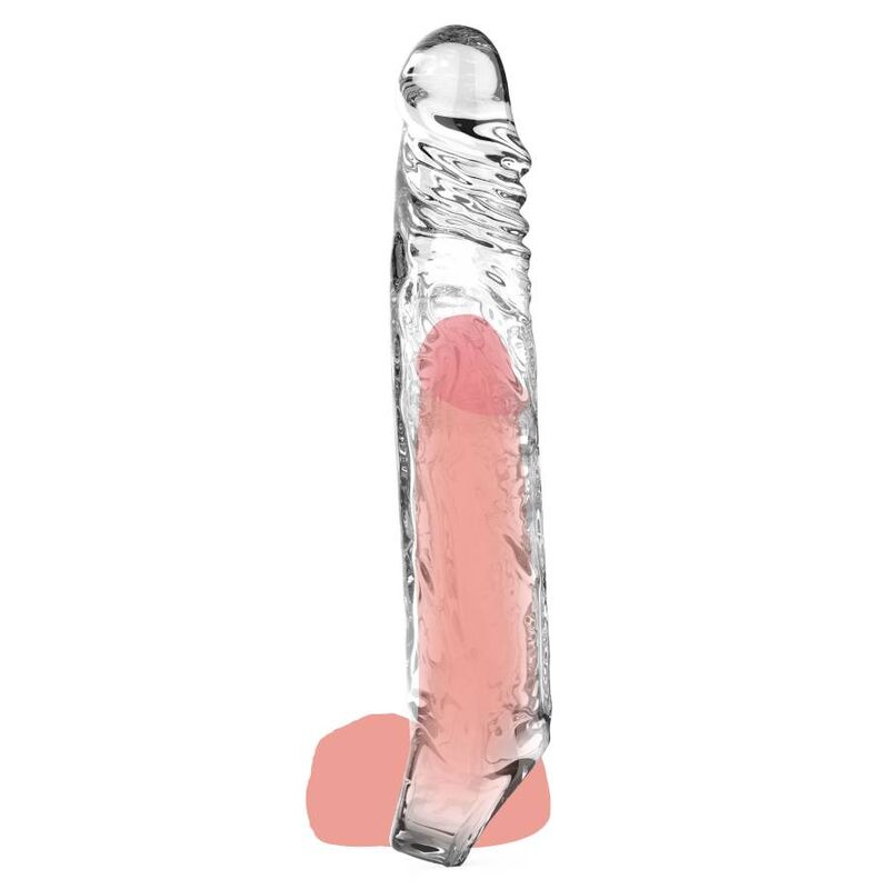 GET REAL - EXTENSÃO EXTRA LONGA 22.5 CM TRANSPARENTE
