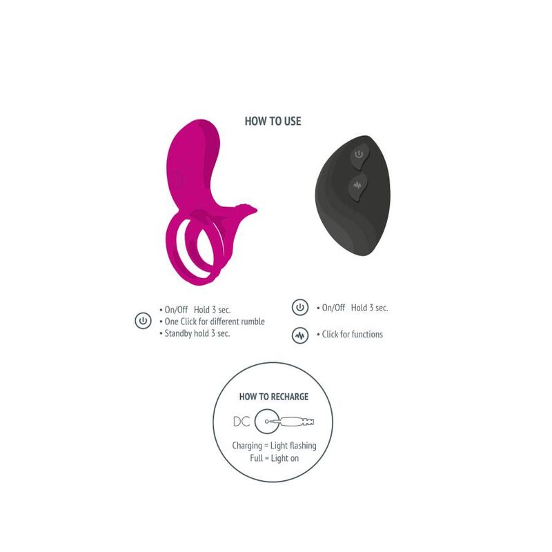 XOCOON - ANEL VIBRADOR PARA CASAIS FUCSIA
