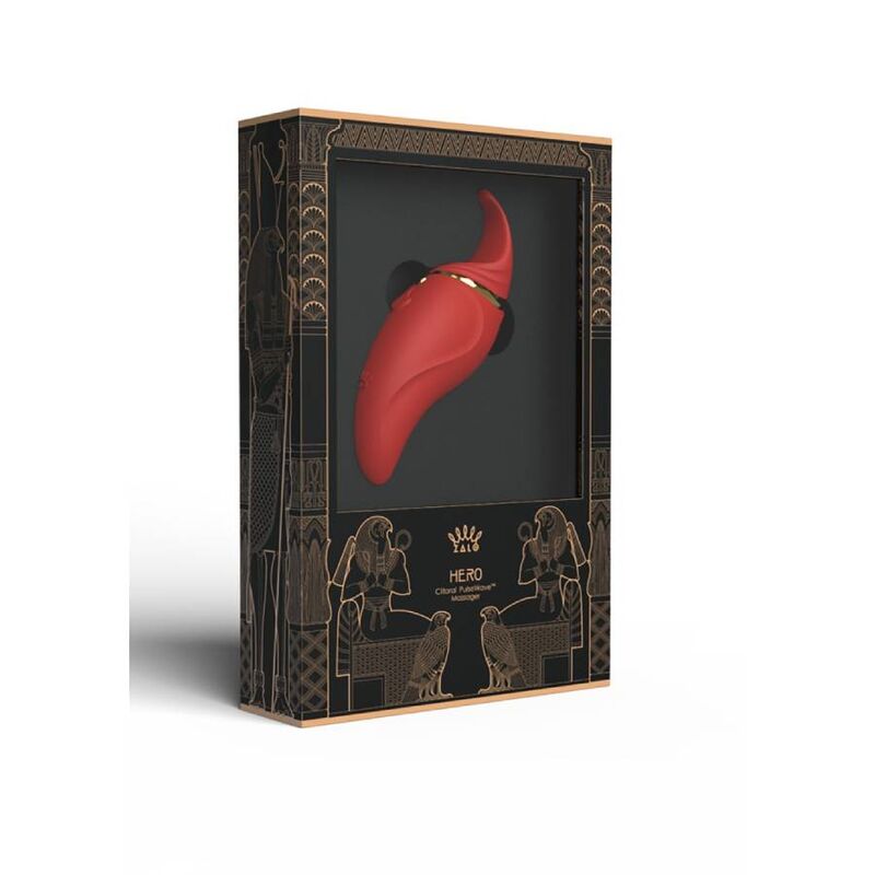 ZALO - HERO MASSAGEADOR PESSOAL PULSE WAVE VERMELHO