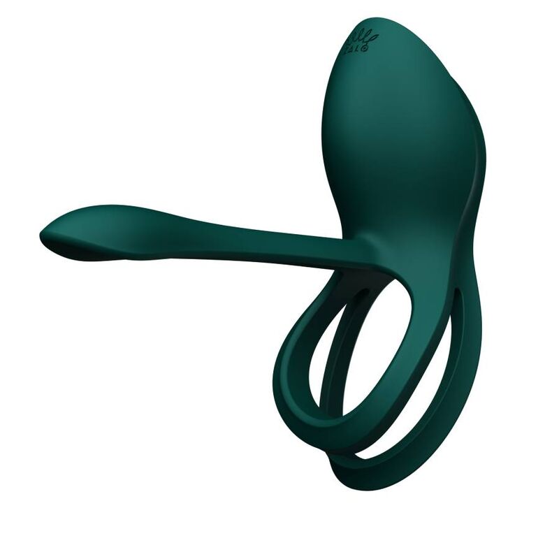 ZALO - BAYEK ANEL VIBRADOR COM CONTROLO REMOTO PARA CASAIS VERDE