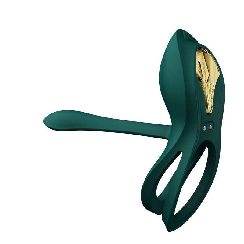 ZALO - BAYEK ANEL VIBRADOR COM CONTROLO REMOTO PARA CASAIS VERDE