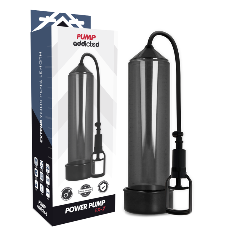 PUMP ADDICTED - BOMBA PENIANA RX7 PRETA