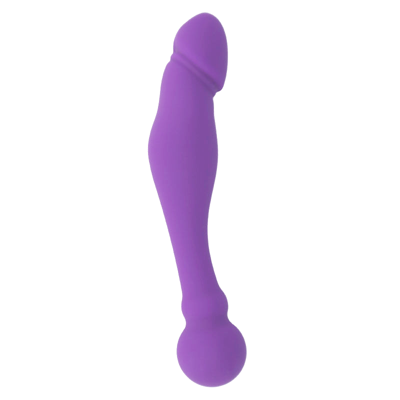 INTENSE - SILICONE RICK DUAL ROXO