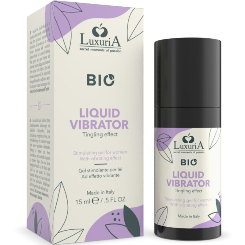 INTIMATELINE LUXURIA - BIO GEL ESTIMULANTE PARA ELA EFEITO VIBRADOR 15 ML