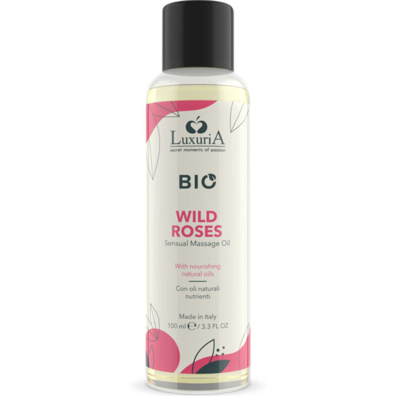 INTIMATELINE LUXURIA - BIO ÓLEO DE MASSAGEM WILD ROSES 100 ML