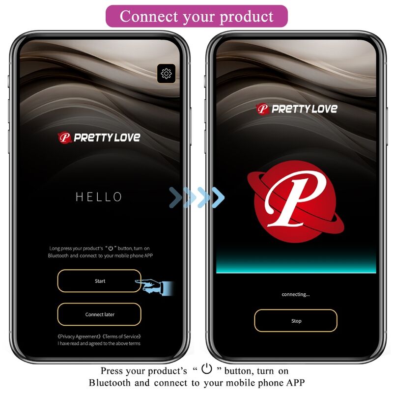 PRETTY LOVE - JEFFERSON PLUG ANAL CONTROLADO POR APP PRETO