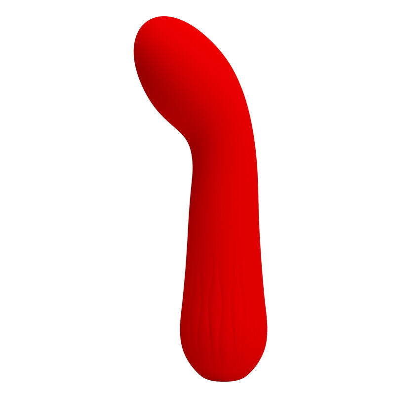 PRETTY LOVE - FAUN VIBRADOR RECARREGÁVEL VERMELHO