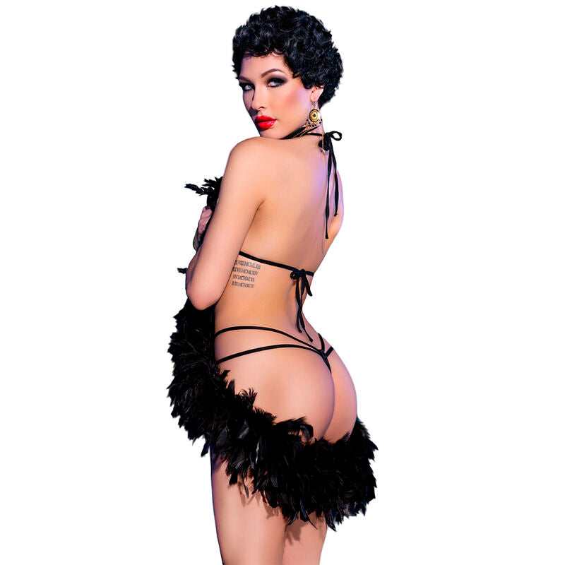 CHILIROSE - CR 4479 BODY ABERTO AZUL S/M