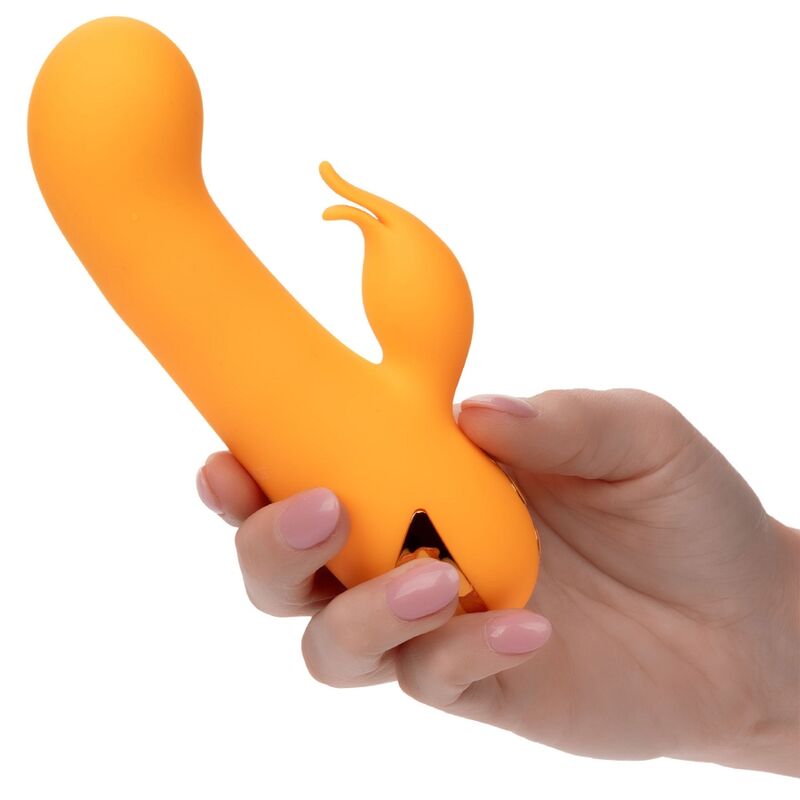 CALEXOTICS - MONTECITO MUSE VIBRADOR RABBIT LARANJA BY CALIFORNIA DREAMING