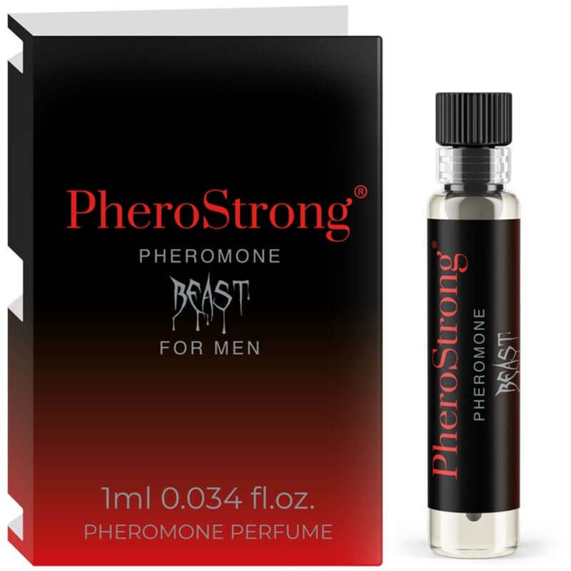 PHEROSTRONG - PERFUME COM FEROMONAS BEAST PARA HOMEM 1 ML