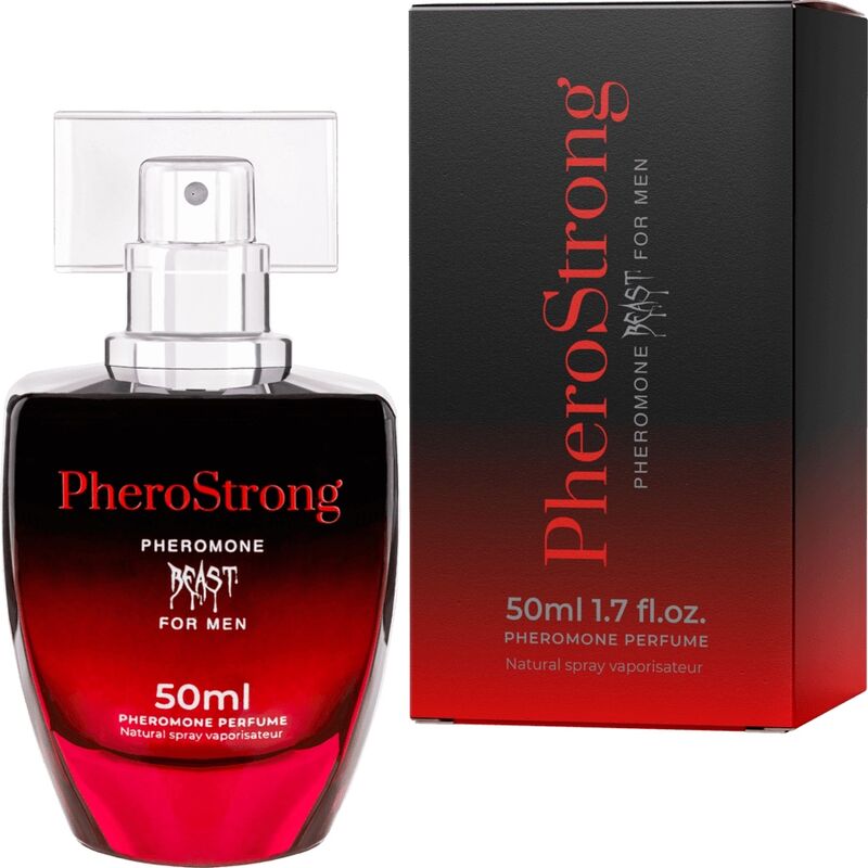 PHEROSTRONG - PERFUME COM FEROMONAS BEAST PARA HOMEM 50 ML