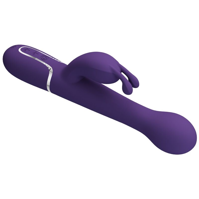 PRETTY LOVE - DEJON VIBRADOR RABBIT 3 EM 1 MULTIFUNÇÕES ROXO