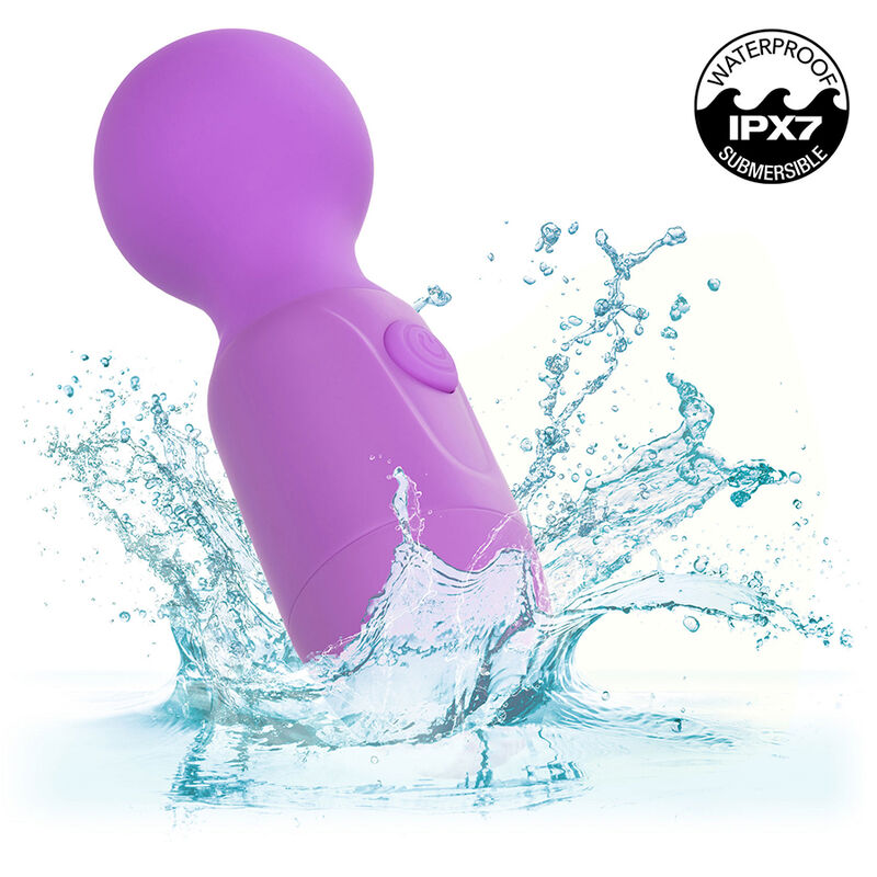 CALEXOTICS - FIRST TIME MASSAGEADOR RECARREGÁVEL 10 VIBRAÇÕES VIOLETA