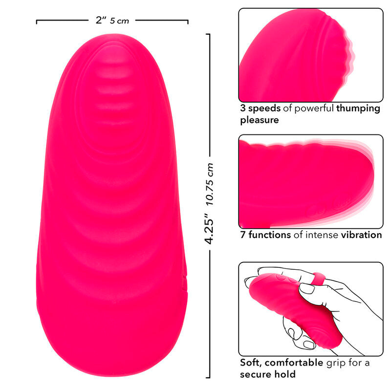 CALEXOTICS - ENVY MASSAJADOR DE BOLA ROLANTE 7 VIBRAÇÕES ROSA