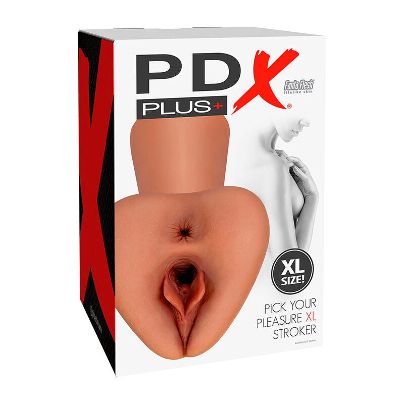 PDX PLUS - PICK YOUR PLEASURE MASTURBADOR REALISTA XL MULATO