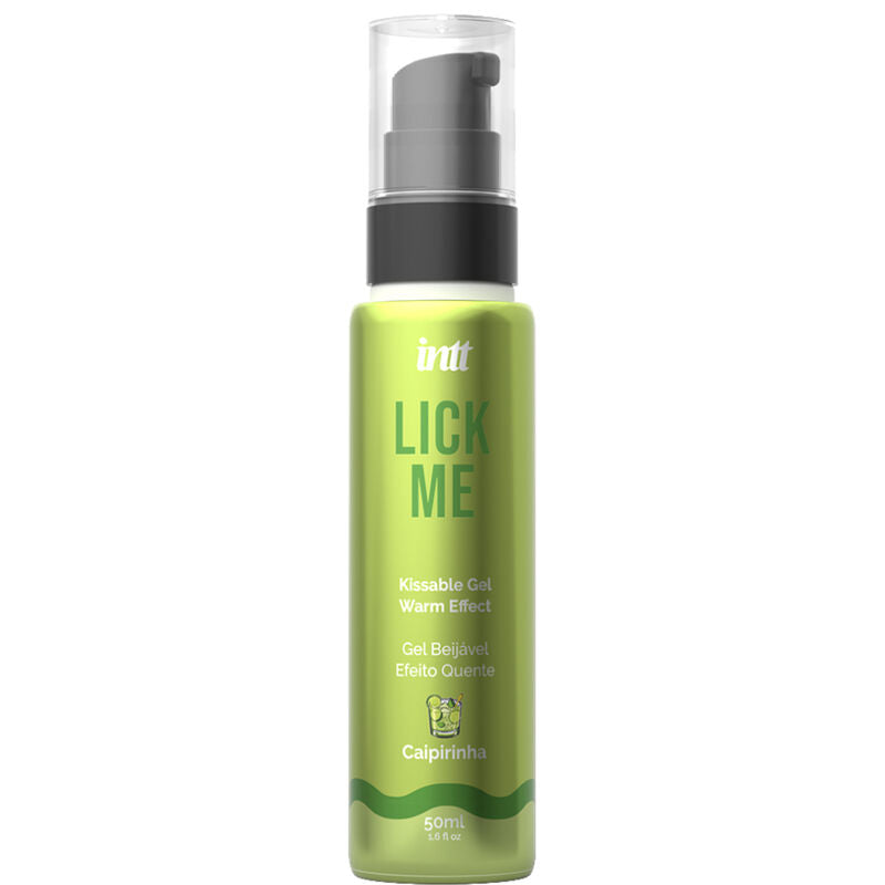 INTT - LICK ME GEL COMESTÍVEL SABOR CAIPIRINHA EFEITO CALOR