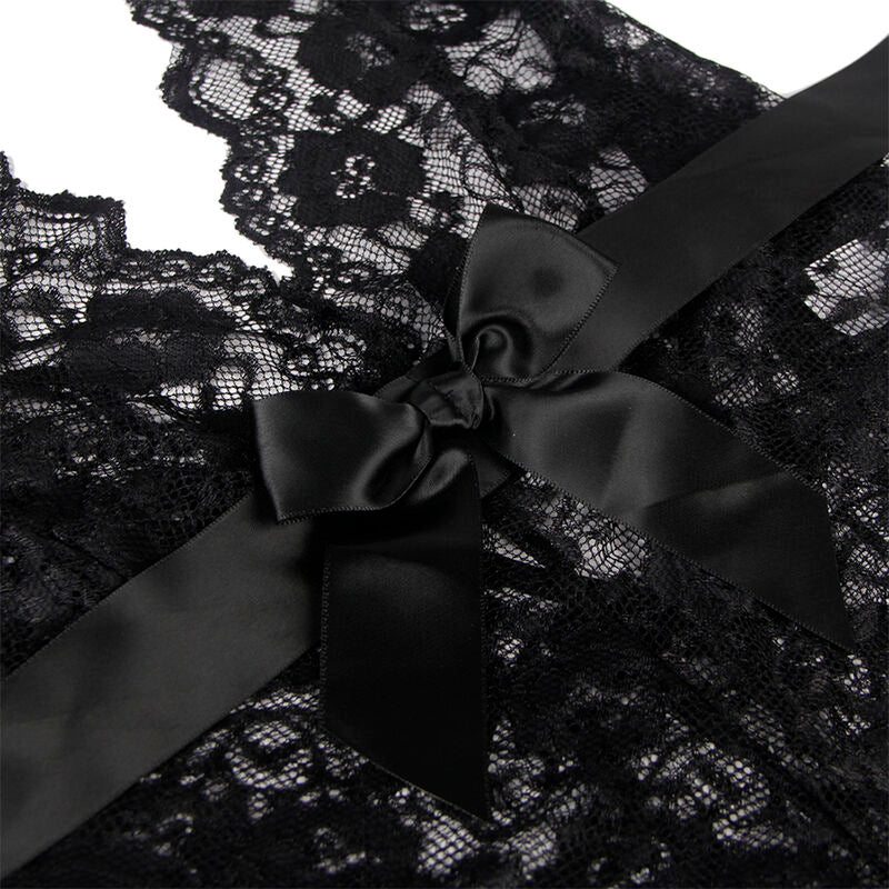 SUBBLIME - 930882 BODY SEXY COM VOLANTES PRETO L/XL