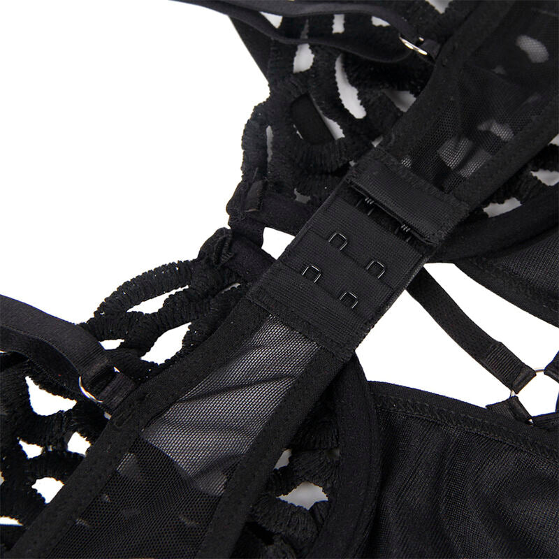 SUBBLIME - 954055 BODY SEXY EM RENDA PRETO S/M