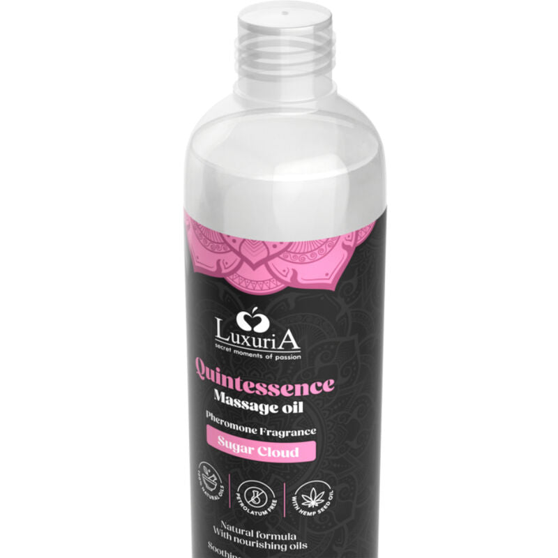 INTIMATELINE LUXURIA - ÓLEO DE MASSAGEM NUVEM DE AÇÚCAR 150 ML