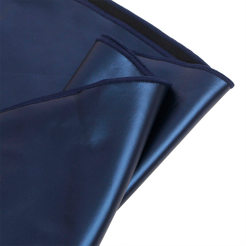 SUBBLIME - 955410 VESTIDO COM ALÇAS EM COURO AZUL S/M