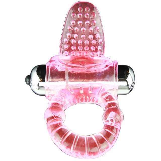 BAILE - SWEET ABS 10 RITMOS ANEL VIBRADOR PARA PÊNIS ROSA
