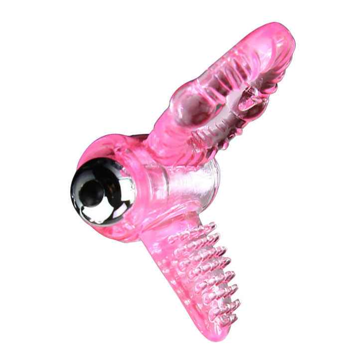 BAILE - SWEET ABS 10 RITMOS ANEL VIBRADOR PARA PÊNIS ROSA