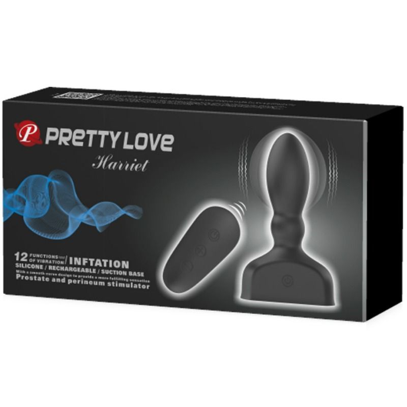 PRETTY LOVE - MARRIEL VIBRADOR PROSTÁTICO E INSUFLÁVEL