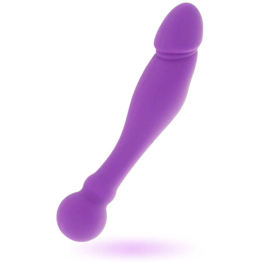 INTENSE - SILICONE RICK DUAL ROXO