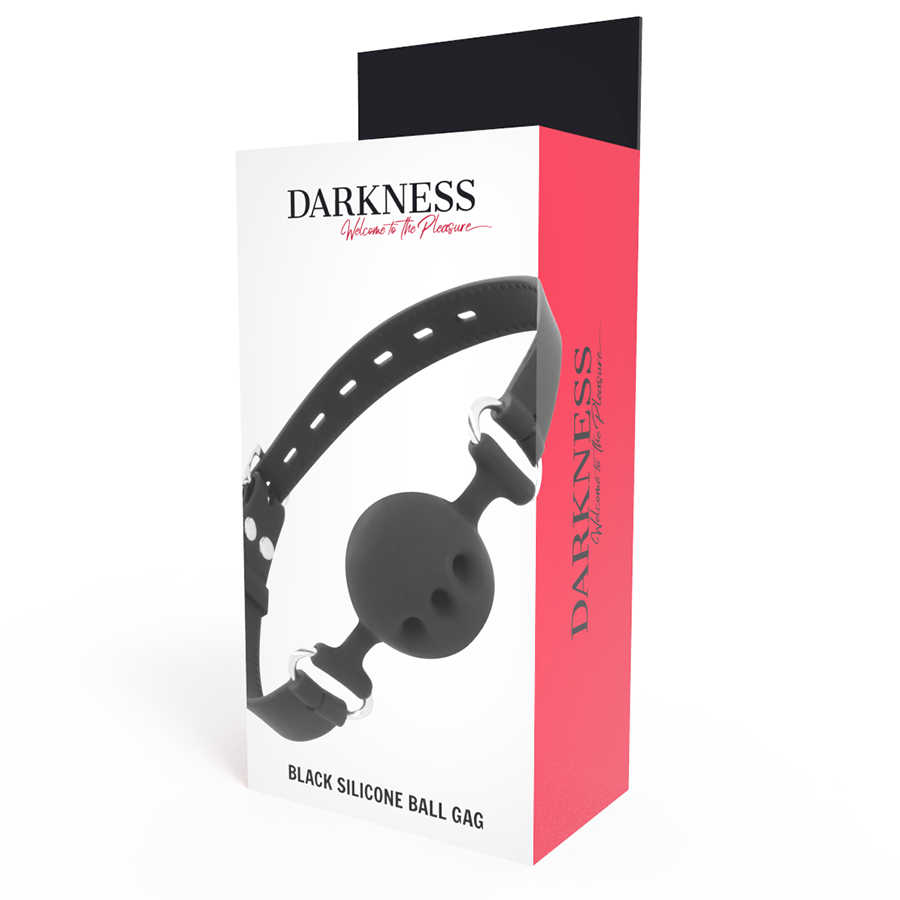 DARKNESS - MORDOMIA RESPIRÁVEL SILICONE PRETO