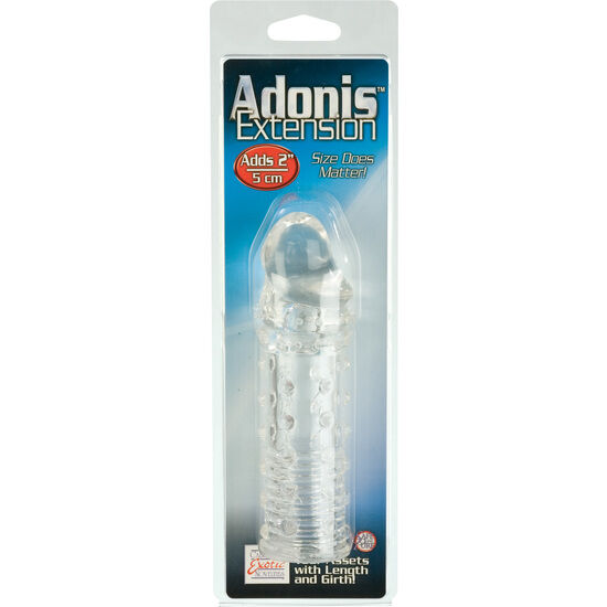CALEXOTICS - EXTENSÃO EM SILICONE PARA PÊNIS