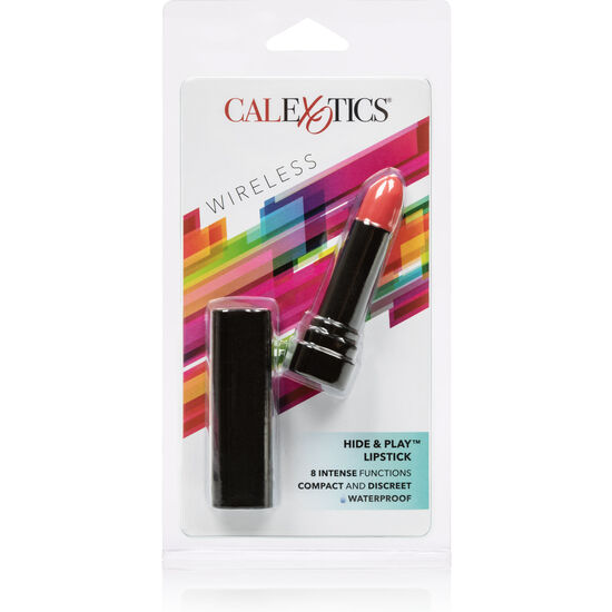 CALEXOTICS - ESTIMULADOR EM FORMA DE BATOM VERMELHO HIDE & PLAY