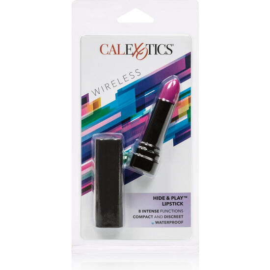 CALEXOTICS - ESTIMULADOR EM FORMA DE BATOM ROXO HIDE & PLAY