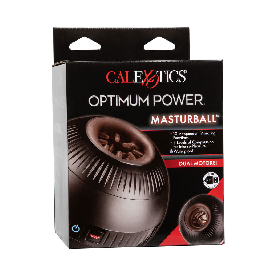 CALEXOTICS - OPTIMUM POWER MASTURBADOR MASCULINO COM VIBRAÇÃO