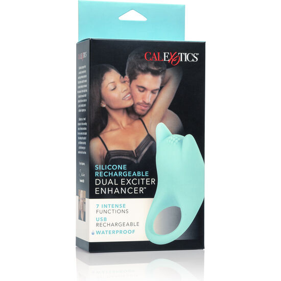 CALEXOTICS - DUAL EXCITER ENHANCER ANEL ESTIMULADOR EM SILICONE