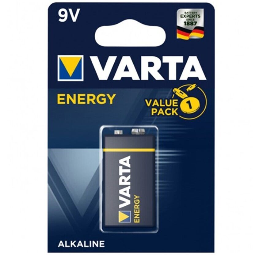 VARTA - BATERIA 9V LR61 1 UNIDADE