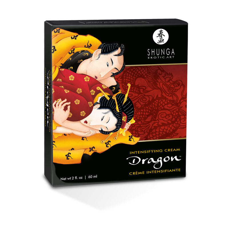 SHUNGA - DRAGON CREME POTENCIADOR DE EREÇÃO - Sex Shop Sexy
