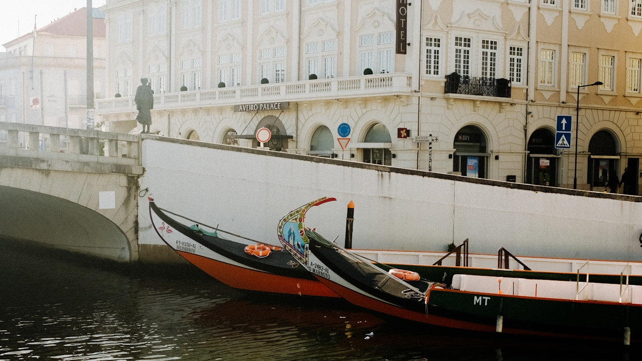 Canais e moliceiros de Aveiro, a Veneza de Portugal
