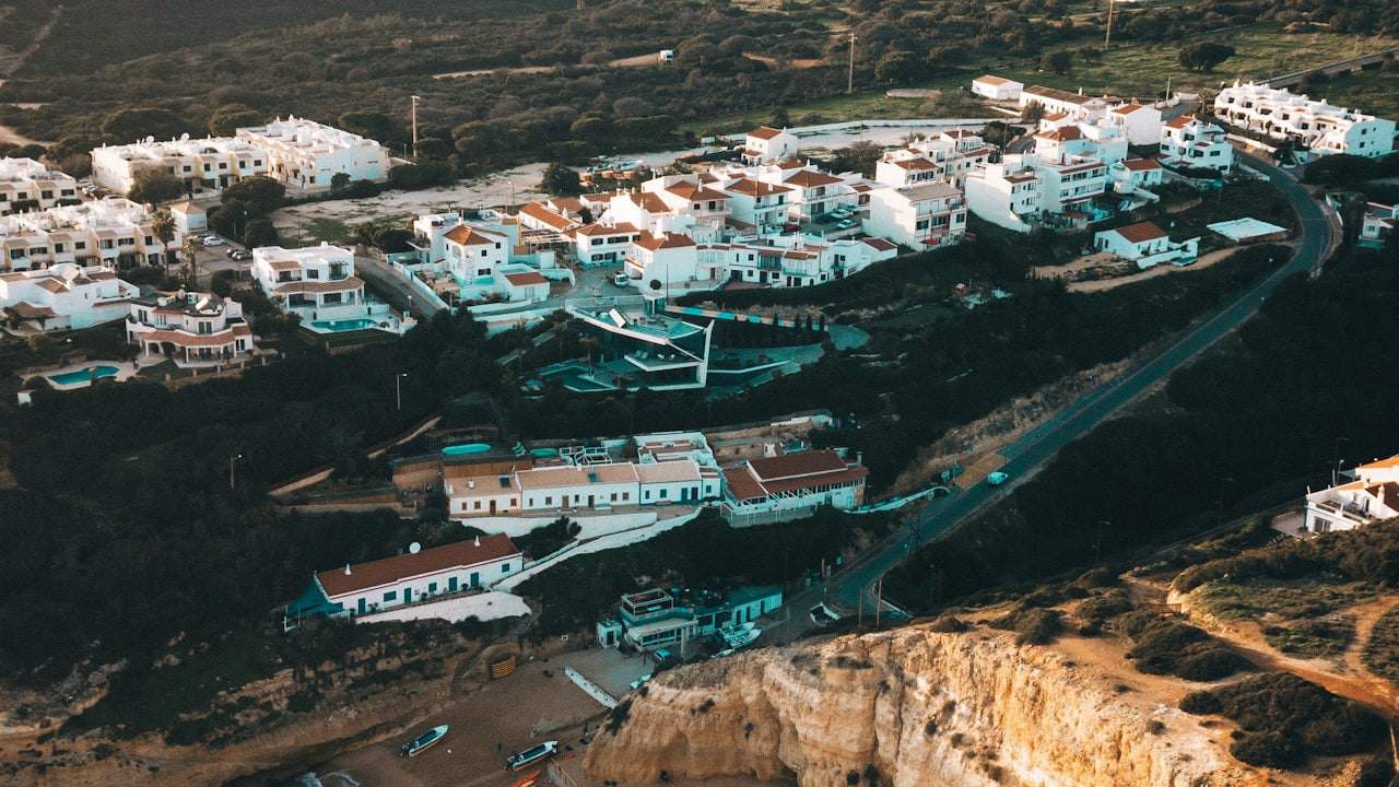 Vista de Évora e da planície alentejana, Portugal