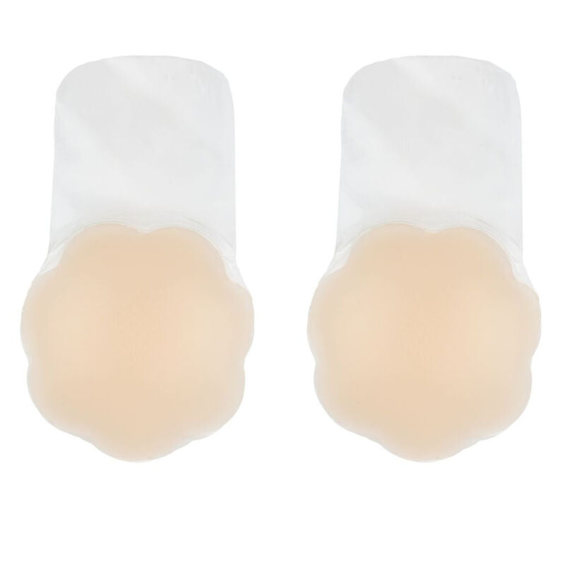 BYE-BRA - ELEVADOR DE PEITO PUSH-UP EM SILICONE NATURAL TAMANHO M