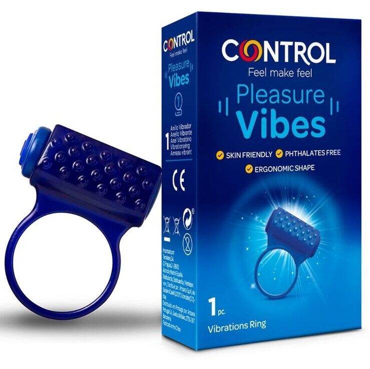 CONTROL - PLEASURE VIBES ANEL VIBRADOR