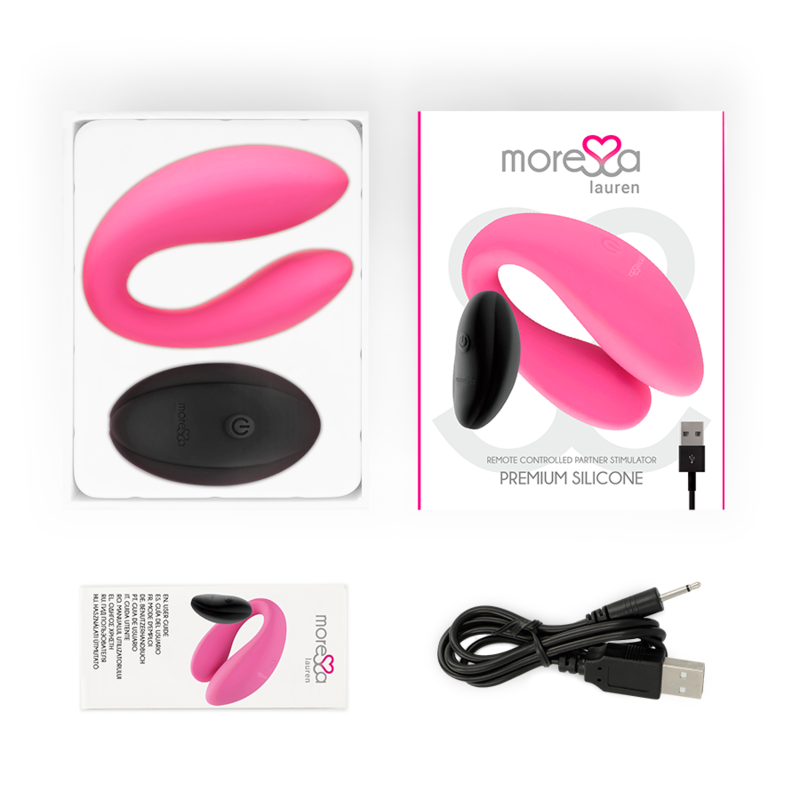 MORESSA - STIMULATEUR À COMMANDE À DISTANCE LAUREN POUR COUPLES