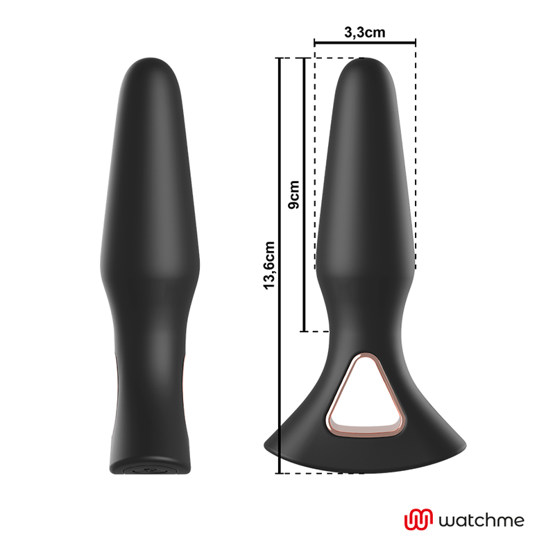 Anbiguo - Watchme Controle Remoto Vibrador Anal Plug Alexandru